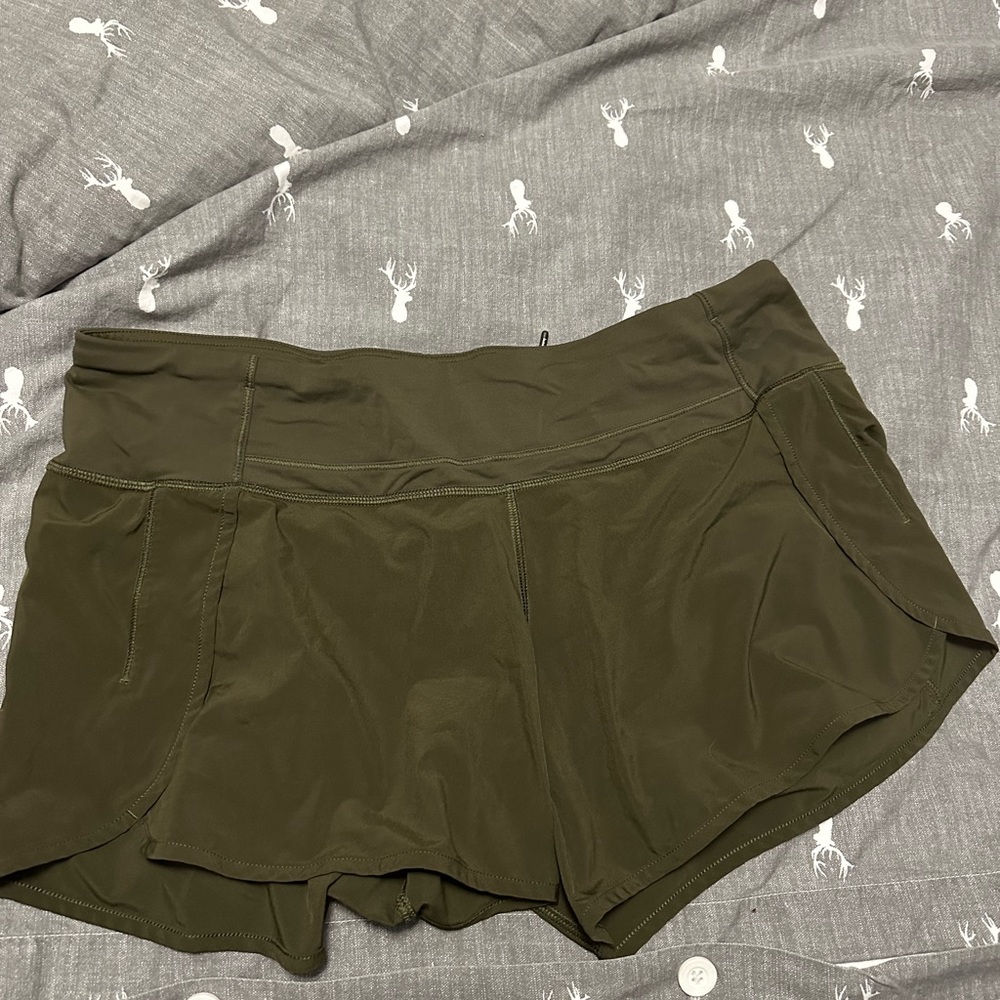 Lululemon speed up 4” shorts size 10